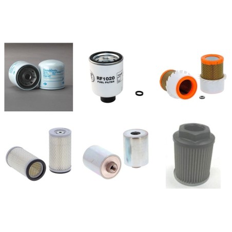 Filter Kit for Daewoo / Doosan D25S-3ECO/Chassis.FH006  with Cummins Engine