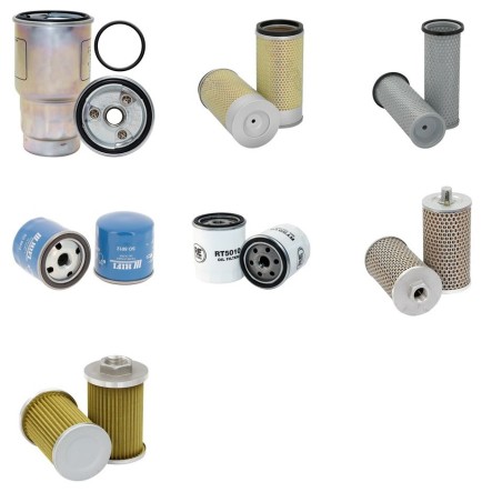 DAEWOO/DOOSAN D 30 G/F (M) Filter Service Kit w/Cummins B 3.3 Eng.