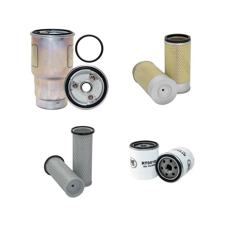 Filter Kit for Daewoo / Doosan D30G/F(M)  Air Oil Fuel Filters with Cummins B 3.3 Engine