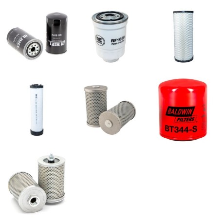 Daewoo D30S3 Forklift Filter Service Kit