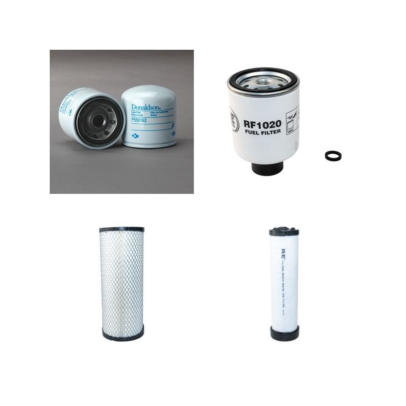 Filter Kit for Daewoo / Doosan D30S-3ECO  Air Oil Fuel Filters with Cummins A2300 Engine
