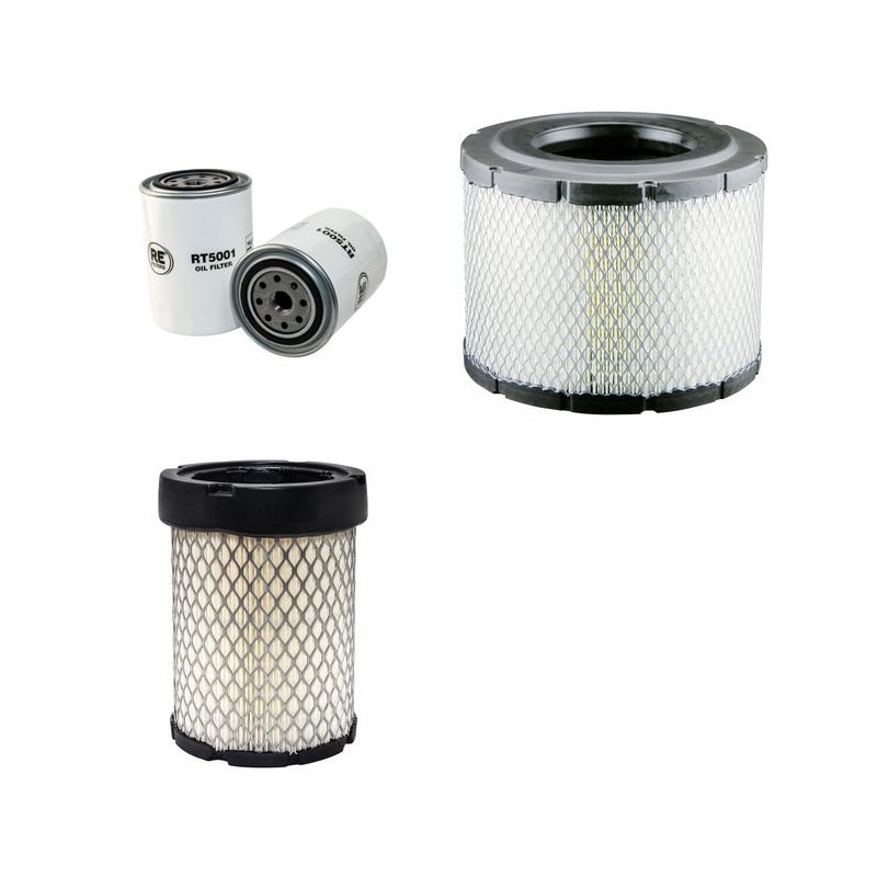 Filter Kit for Daewoo / Doosan D40S  with Perkins 1004.4 Engine