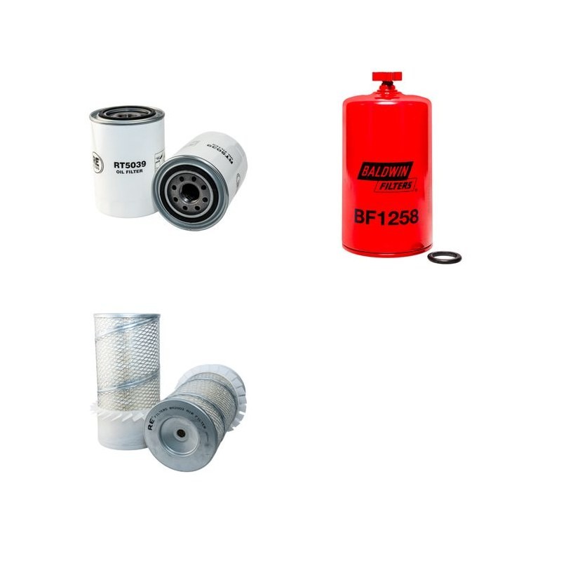 Filter Kit for Daewoo / Doosan D50  with Cummins Engine