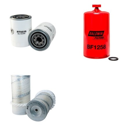 Filter Kit for Daewoo / Doosan D50  with Cummins Engine