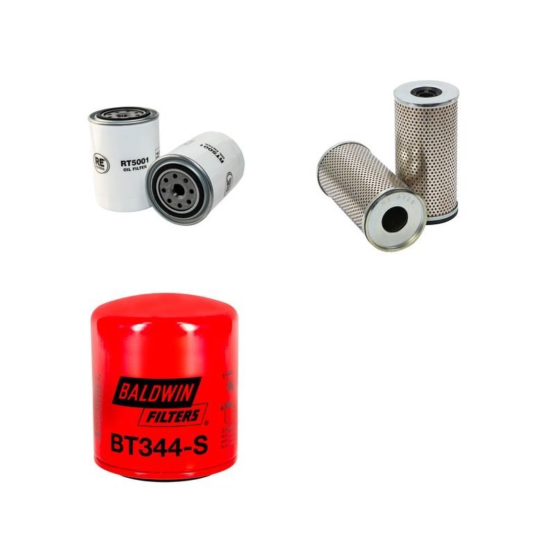 Filter Kit for Daewoo / Doosan D70  with Perkins 4.236 Engine