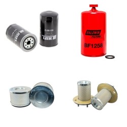 DAEWOO/DOOSAN D70S Filter Service Kit Air Oil Fuel Filters