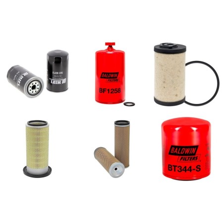 Filter Kit for Daewoo / Doosan D70S  with Daewoo D1146 Engine