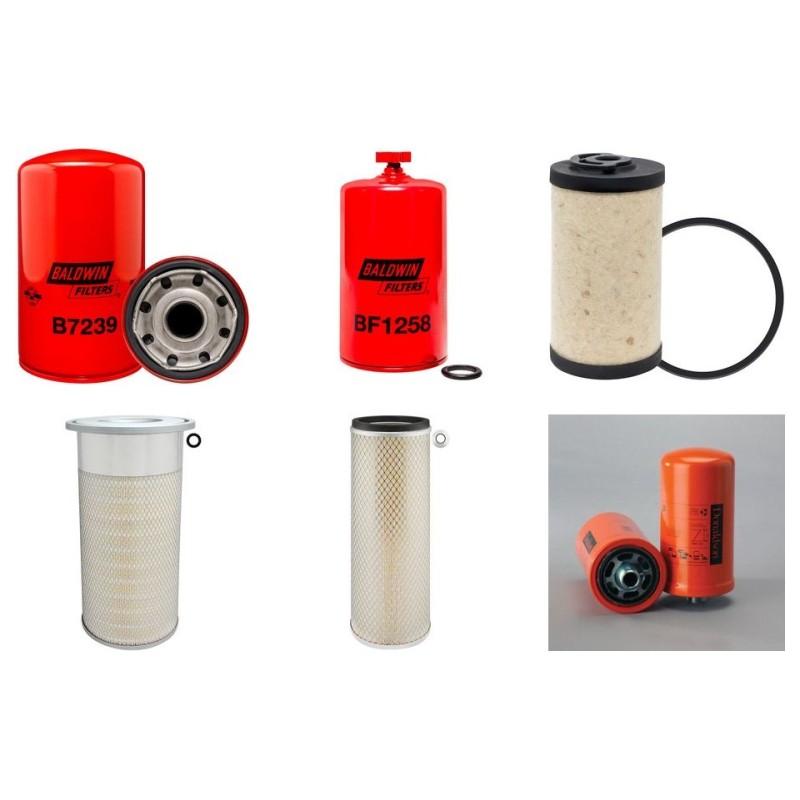 DAEWOO/DOOSAN D 120 Filter Service Kit w/DOOSAN D1146 Eng.