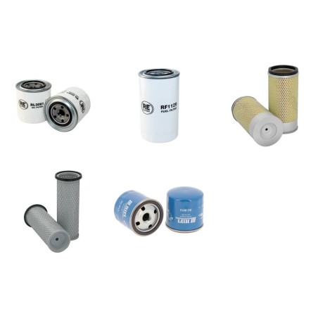 Filter Kit for Daewoo / Doosan GX30  with Yanmar 4Tne98 Engine