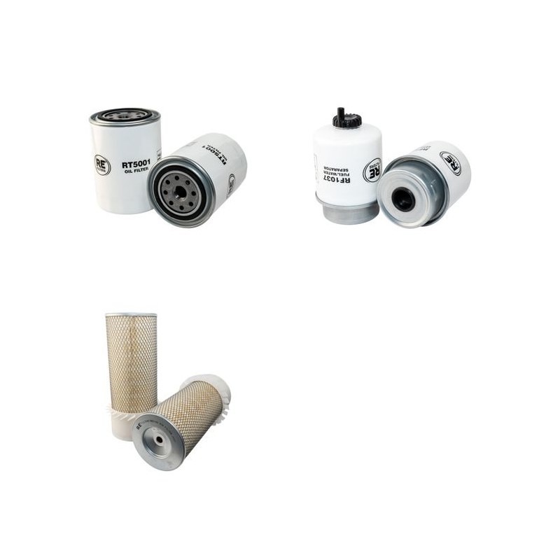 FANTUZZI SF 80 Filter Service Kit Air Oil Fuel Filters w/Perkins 1004-4T Eng.