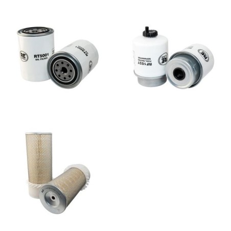 FANTUZZI SF 80 Filter Service Kit Air Oil Fuel Filters w/Perkins 1004-4T Eng.