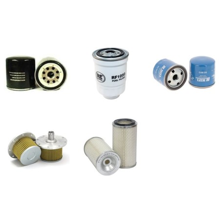 HANGCHA CPCD R 20/25/30/35 Filter Service Kit w/Isuzu C 240 Eng.