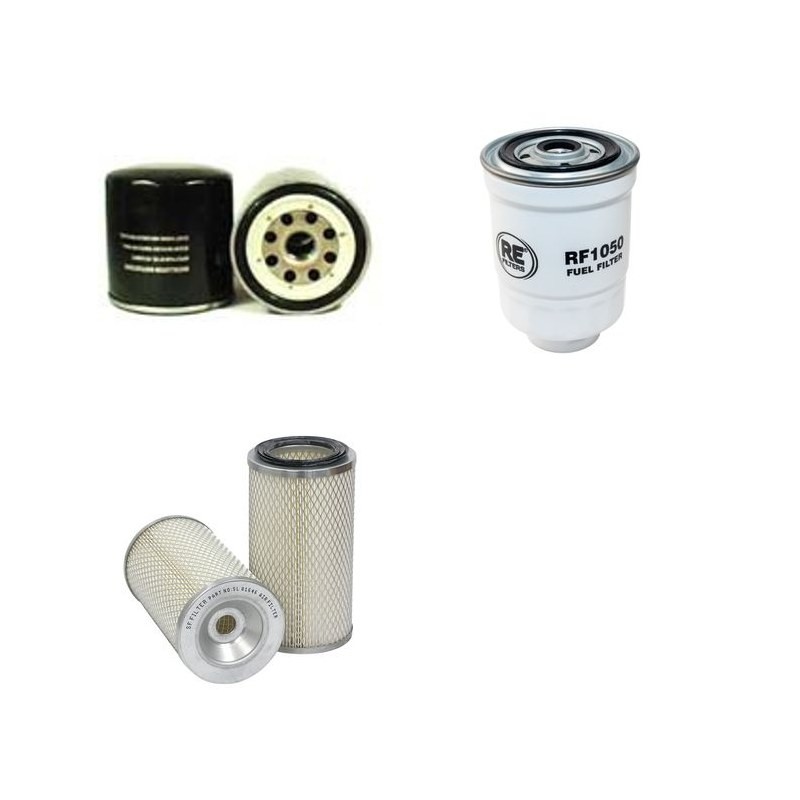 HANGCHA CPCD R 20/25/30/35 Filter Service Kit w/Isuzu C 240 Eng.