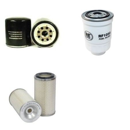 HANGCHA CPCD R 20/25/30/35 Filter Service Kit w/Isuzu C 240 Eng.