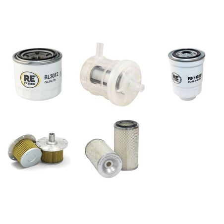 HANGCHA CPCD R 20/25/30/35 Filter Service Kit w/Yanmar 4TNE98-BQFLC Eng.