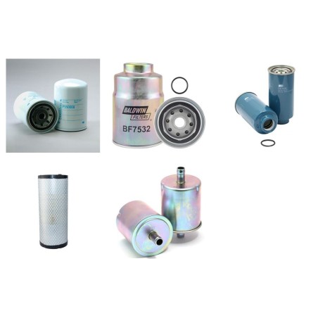 HANGCHA CPCD 45 Filter Service Kit w/Nissan TD 42 Eng.