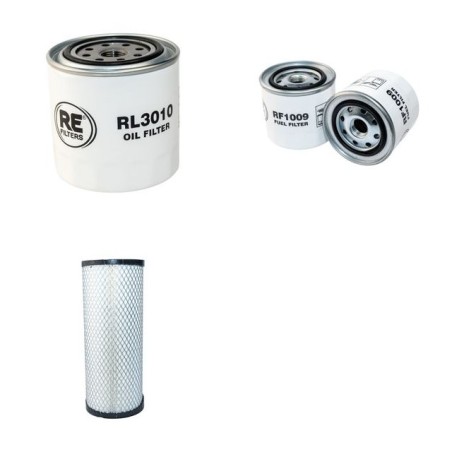 HELI CPCD 25 Filter Service Kit Air Oil Fuel Filters w/Kubota Eng.