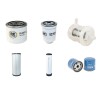 HELI CPCD 35-XW33F Filter Service Kit w/Yanmar 4Tne98Bq Eng.
