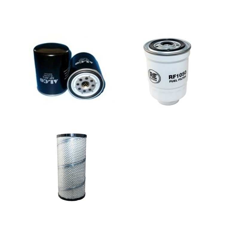 HYSTER H 2.50 XL-D Filter Service Kit Air Oil Fuel Filters