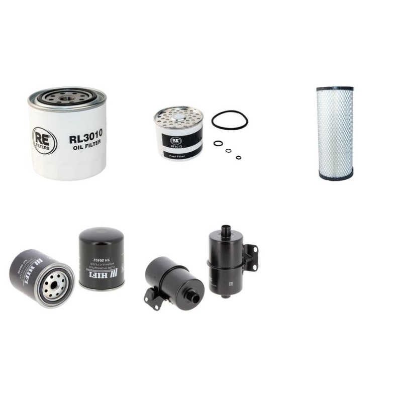 HYSTER H 3.00 XM Filter Service Kit w/Perkins Eng.