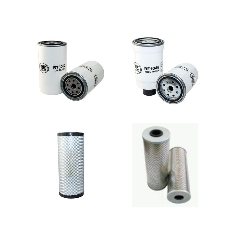 Hyster H5.00 XM Forklift Filter Service Kit