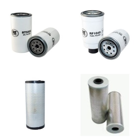 Hyster H5.00 XM Forklift Filter Service Kit