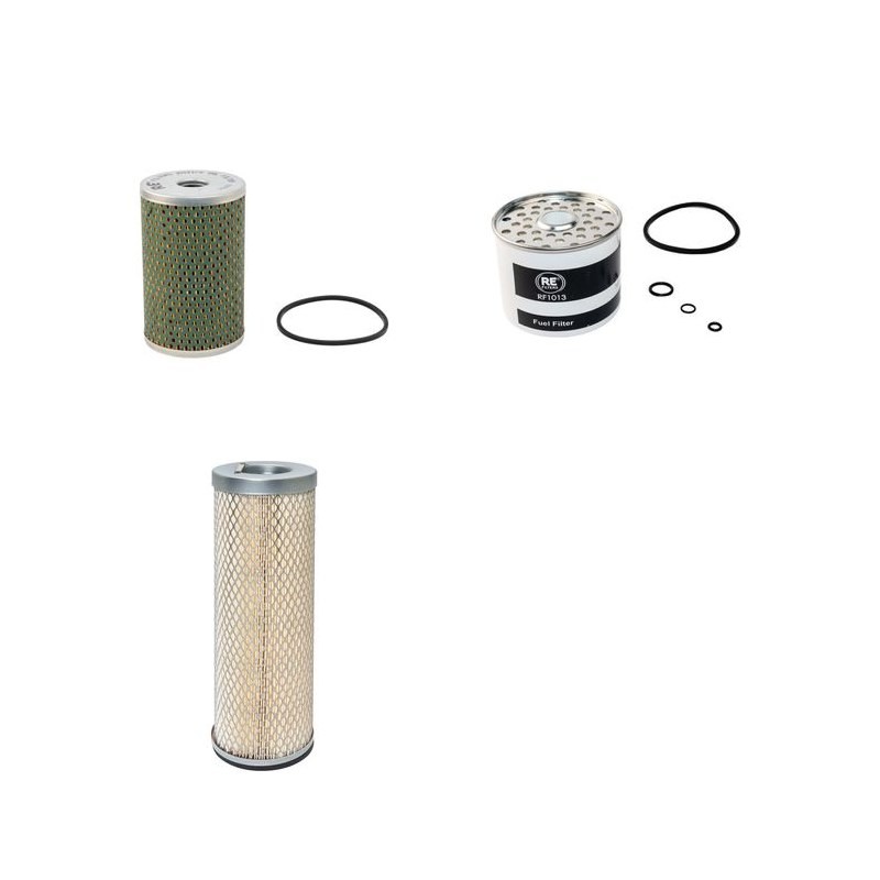 HYSTER P 60A Filter Service Kit Air Oil Fuel Filters w/Perkins 4.236 Eng.