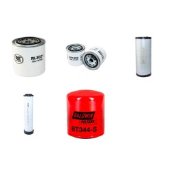 Filter Kit for Hyundai 20D-7E with Kubota V 3600 Engine