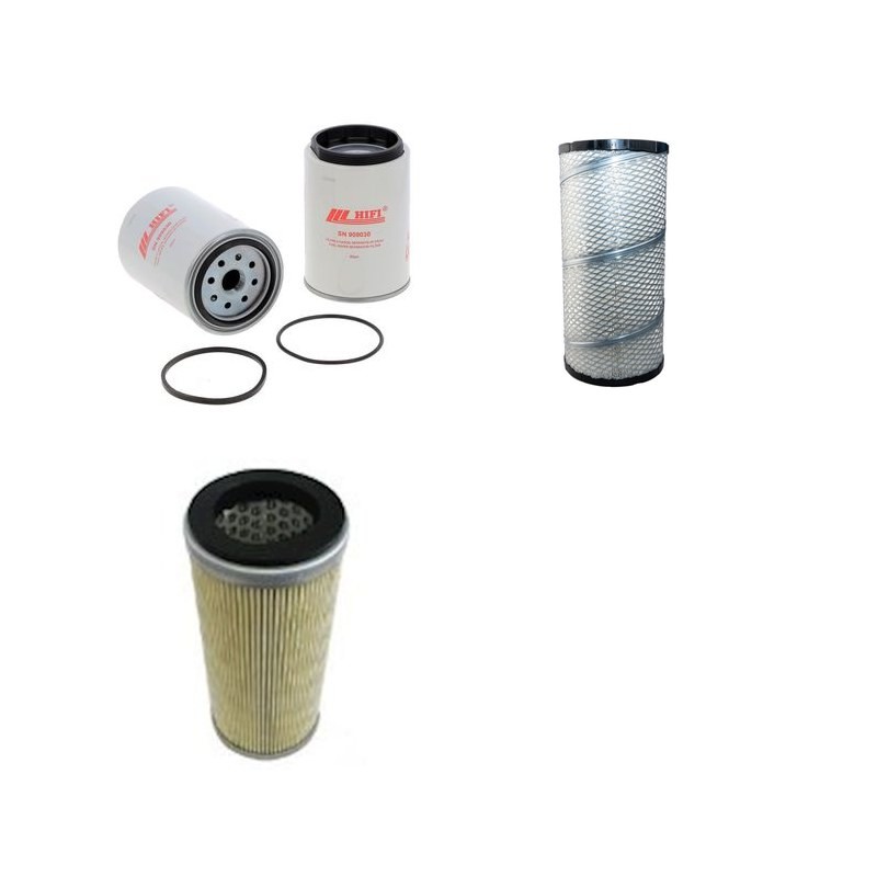 Filter Kit for Hyundai 45DS-7E with Mitsubishi S6S-DT Engine