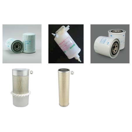 Filter Kit for Hyundai HDF45-III with Hyundai EM 1C Engine