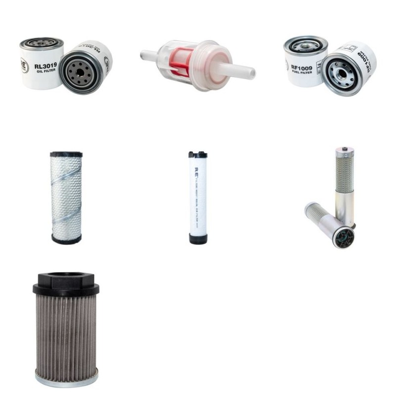 JUNGHEINRICH DFG 20 AK Filter Service Kit w/Perkins/Shibaura 4Zyl Eng.