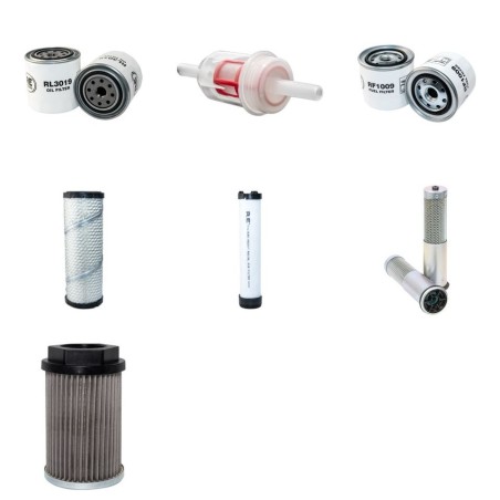 JUNGHEINRICH DFG 20 AK Filter Service Kit w/Perkins/Shibaura 4Zyl Eng.