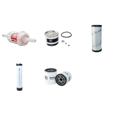 JUNGHEINRICH DFG 320 S Filter Service Kit Air Oil Fuel Filters w/Perkins 404C-22 Eng.