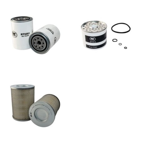 KALMAR DFQ 60/16/40D Filter Service Kit Air Oil Fuel Filters w/Perkins Eng.