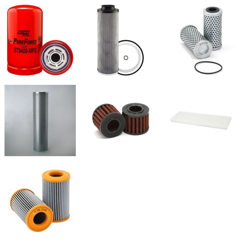 KALMAR DRF 100-54S8 Filter Service Kit w/VOLVO TAD 760VE Eng.