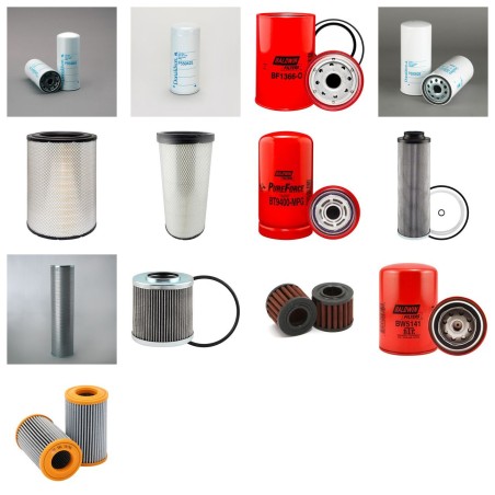 KALMAR DRF 450-65S5 Filter Service Kit w/VOLVO PENTA TWD 1240VE Eng.