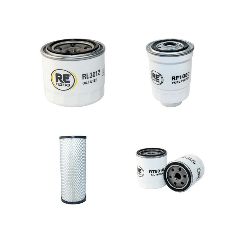 Filter Kit for Komatsu FD25T-16R with Komatsu 4D94Le-1B Engine 2005-