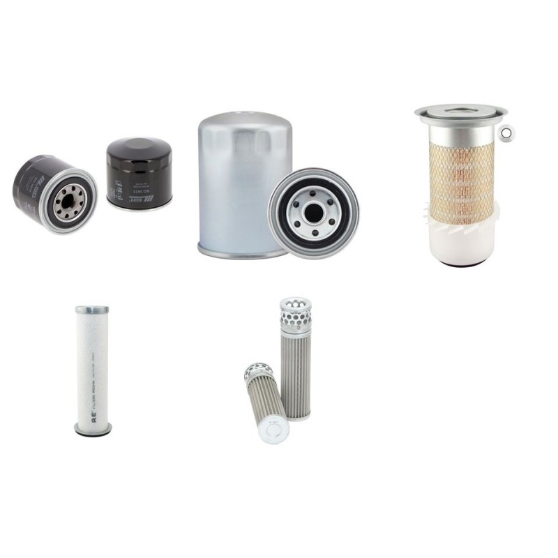 Filter Kit for Komatsu FD30-11 with Komatsu 4D95S-1 Engine