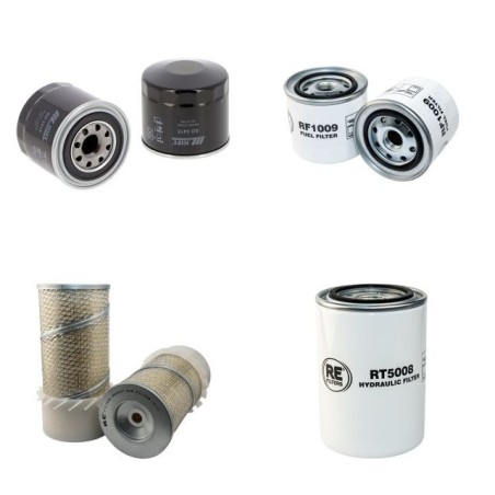 KOMATSU FD 35-4 Filter Service Kit w/6D95L-1 Eng.