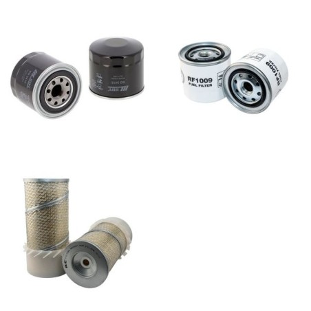Filter Kit for Komatsu FD35-4 Air Oil Fuel Filters with 6D95L-1 Engine