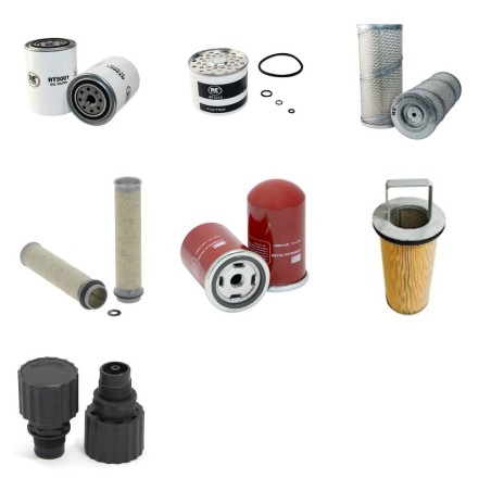 LINDE H 25 D-351-03 Filter Service Kit w/Perkins 903.27 Eng.   YR  2002-