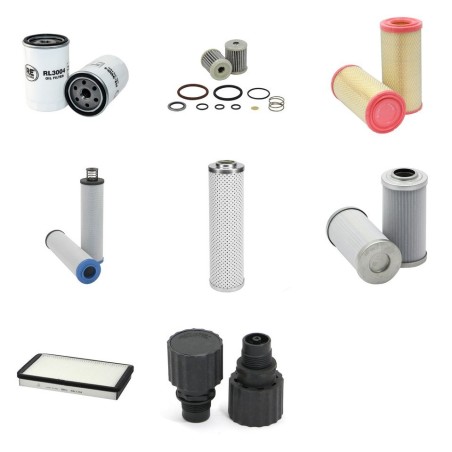 LINDE H 25 T (392) Filter Service Kit w/VW 2.0 AEG GAS Eng.