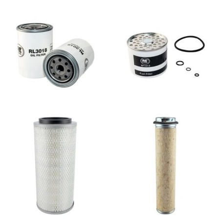 LINDE H 35 D Filter Service Kit Air Oil Fuel Filters w/Perkins Eng.