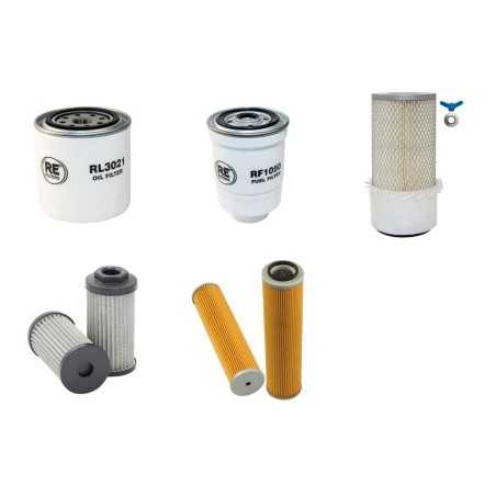 MANITOU CD 25P Filter Service Kit w/Kubota V 3600 Eng.