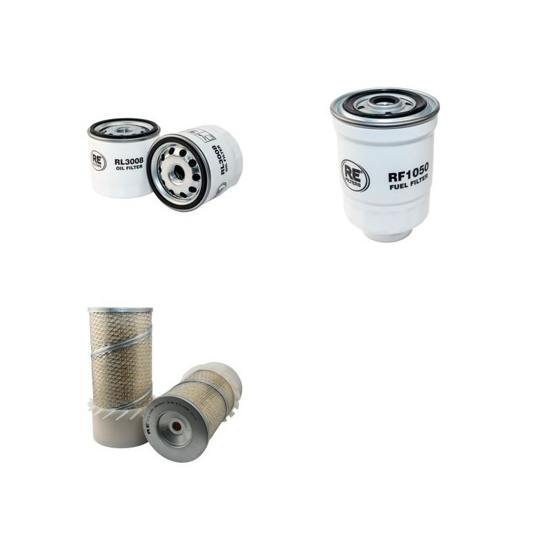 MITSUBISHI FD 30 Filter Service Kit Air Oil Fuel Filters w/Mitsubishi S4S Eng.