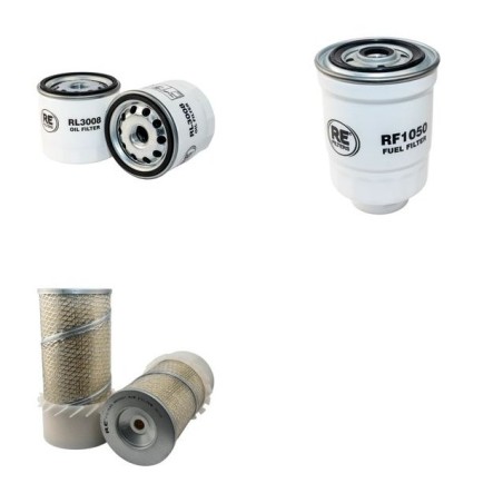 MITSUBISHI FD 30 Filter Service Kit Air Oil Fuel Filters w/Mitsubishi S4S Eng.