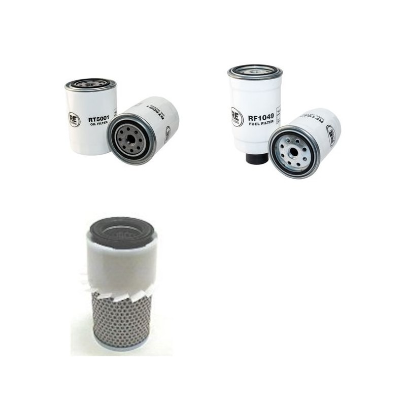 Samsung SF35, SF40D, SF45D Forklift Teletruck Filter Service Kit Air, Oil, Fuel