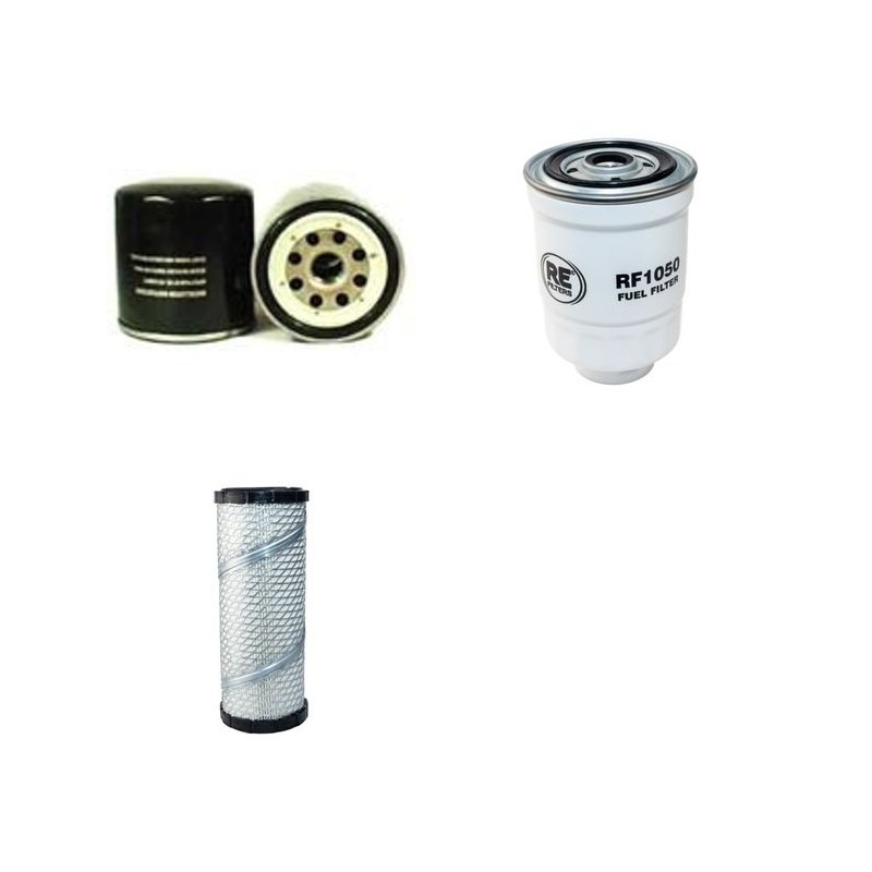 TCM FD 18 T9H Filter Service Kit Air Oil Fuel Filters w/ISUZU Eng.