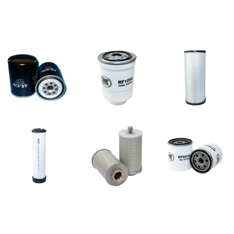 TCM FD 25 Z5T Filter Service Kit w/ISUZU C 240PKJ Eng.