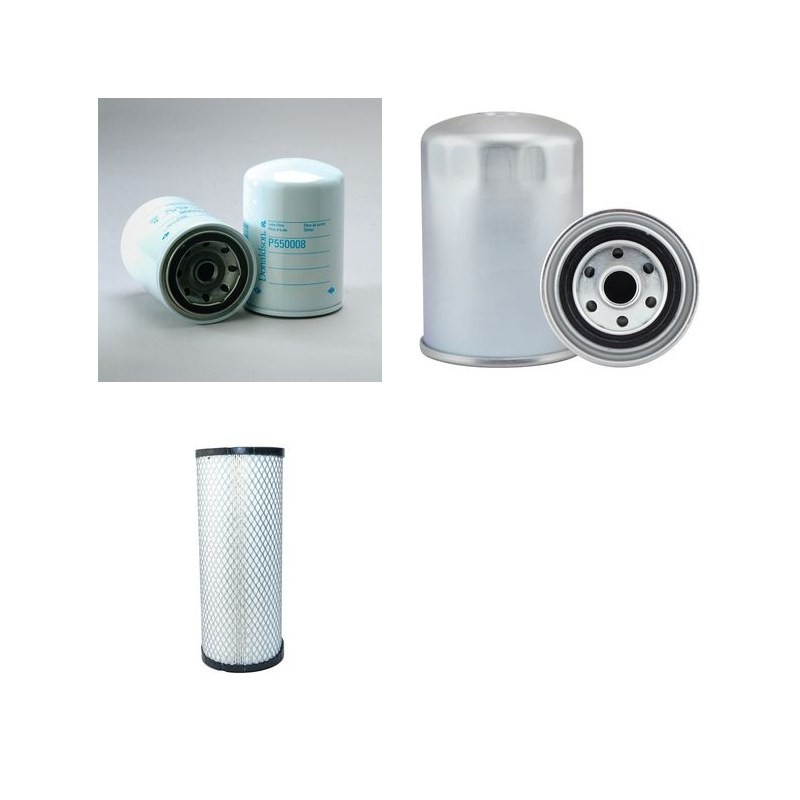 TCM FD 30 T3 Filter Service Kit Air Oil Fuel Filters w/Nissan TD27-II Eng.